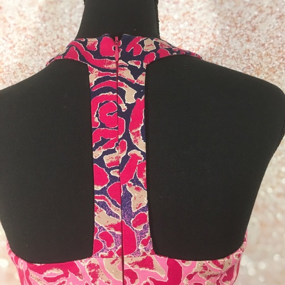 Plenty by Tracy Reese Multicolored Ombré Racerback Dress - Picture 6 of 10